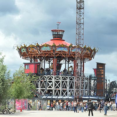 Manège pour les enfants et les adultes à Nantes