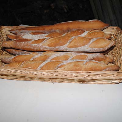 Baguettes à l'ancienne à la Remaudière près de Nantes