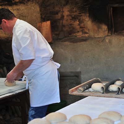 Boulangerie traditionnelle dans le sud Loire