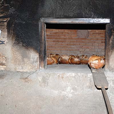 Cuisson traditionnelle du pain en Bretagne sud