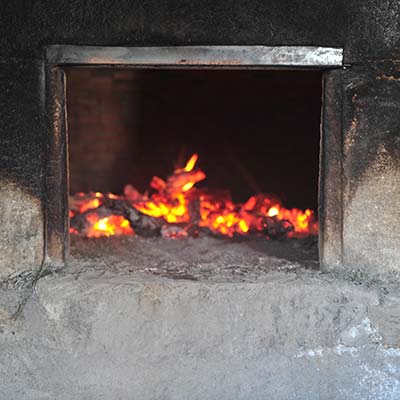 Four à pain traditionnel en Bretagne